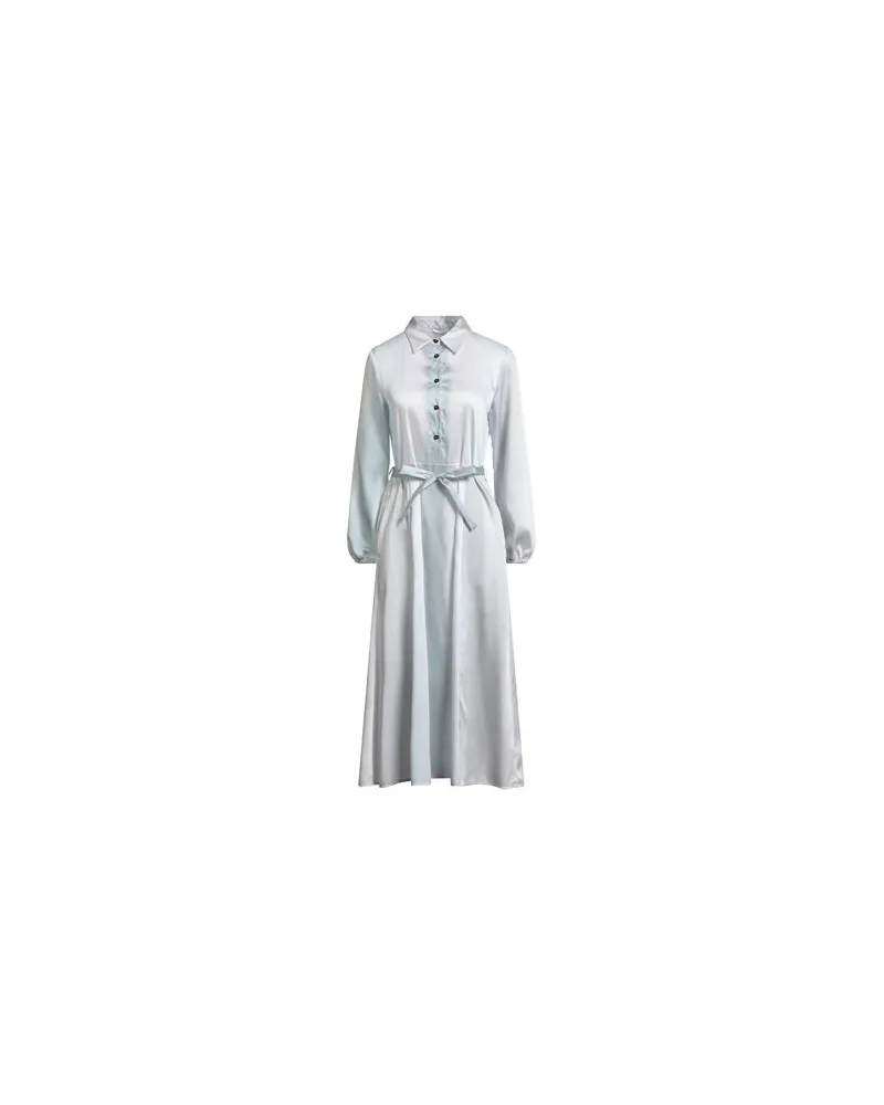 Peserico KLEIDER - Maxi-Kleiderauf YOOX.COM Himmelblau