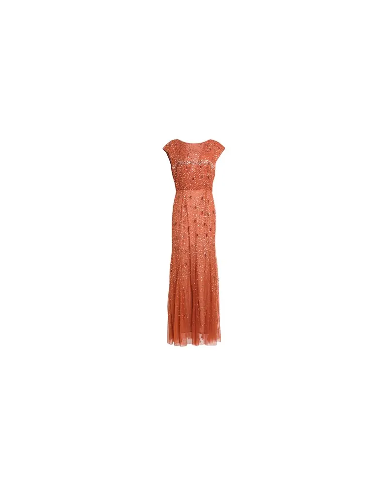 NENETTE KLEIDER - Maxi-Kleiderauf YOOX.COM Rostrot