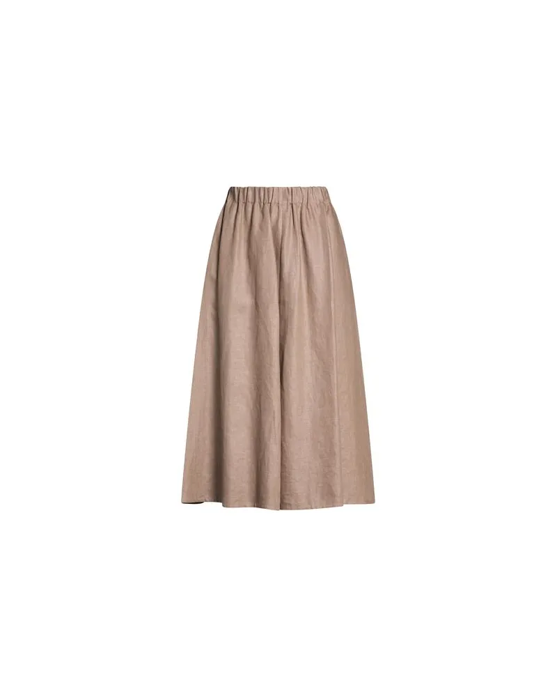 Brunello Cucinelli HOSEN & RÖCKE - Midi-Röckeauf YOOX.COM Hellbraun