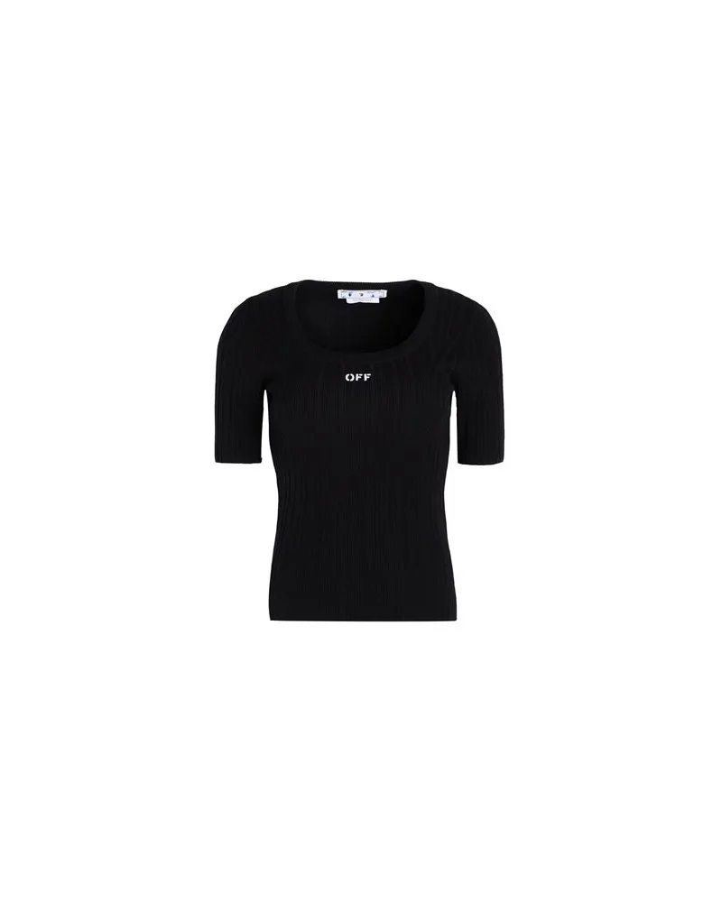 OFF-WHITE STRICKWAREN - Pulloverauf YOOX.COM Schwarz
