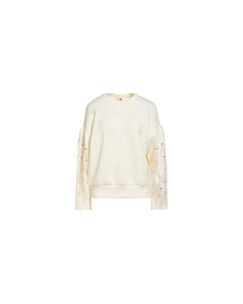 Twin-Set U&B - TOPS - Sweatshirtsauf YOOX.COM Elfenbein