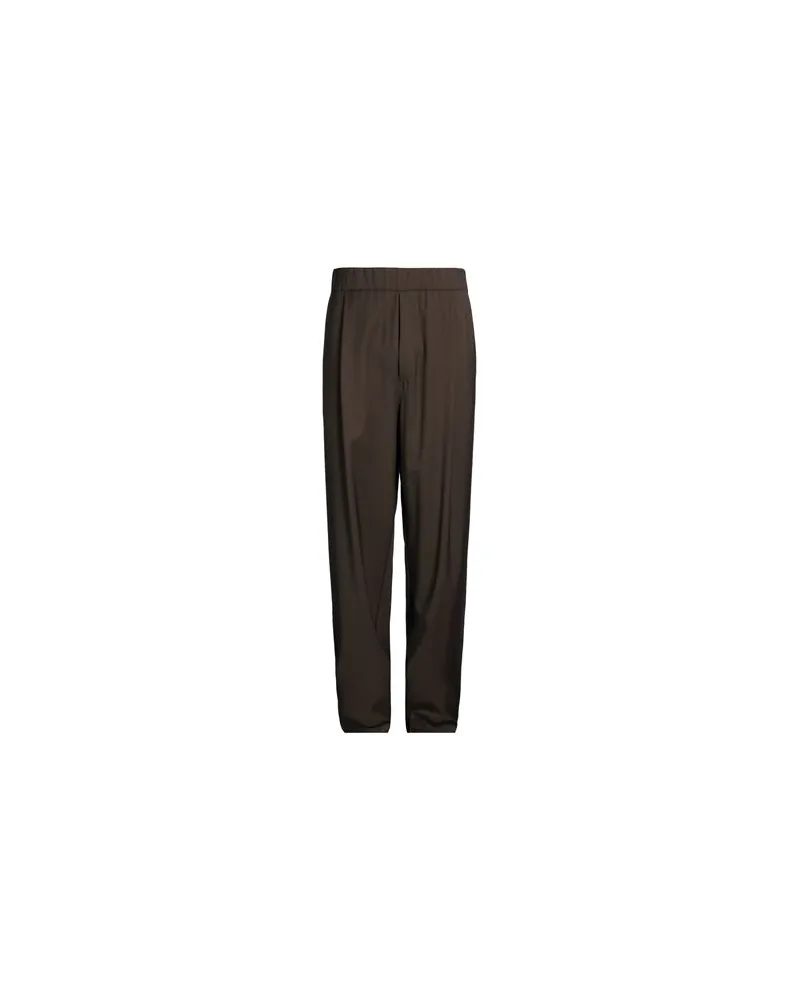 Laneus HOSEN & RÖCKE - Hosenauf YOOX.COM Schokobraun