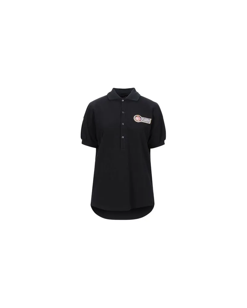 Dsquared2 TOPS - Poloshirtsauf YOOX.COM Schwarz