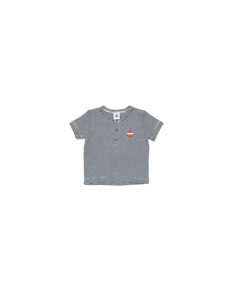 Petit Bateau TOPS - T-shirtsauf YOOX.COM Nachtblau