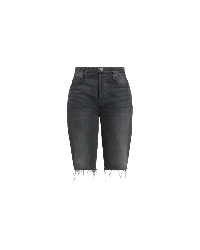 Frame Denim HOSEN & RÖCKE - Jeansshortsauf YOOX.COM Schwarz