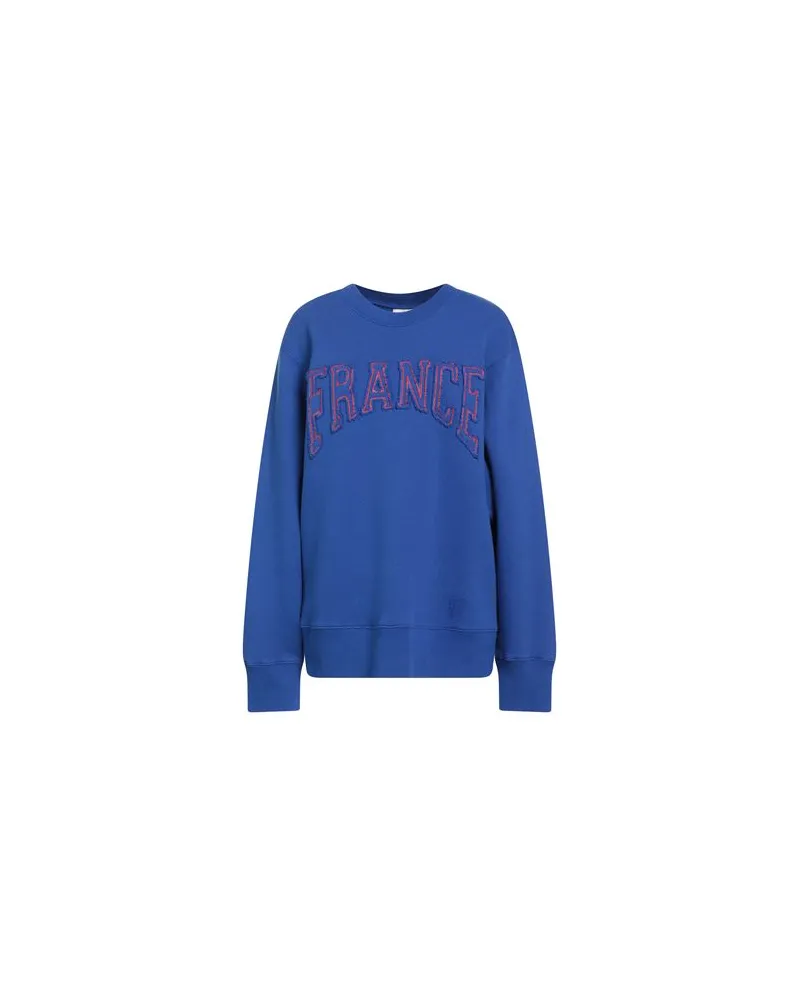 Sandro TOPS - Sweatshirtsauf YOOX.COM Blau