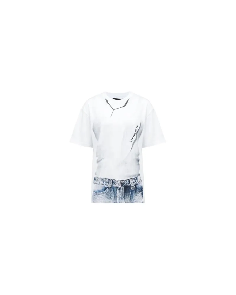 Y/PROJECT TOPS - T-shirtsauf YOOX.COM Weiß