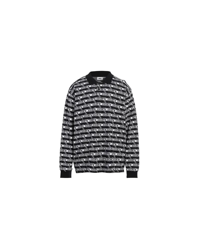 Obey TOPS - Poloshirtsauf YOOX.COM Schwarz