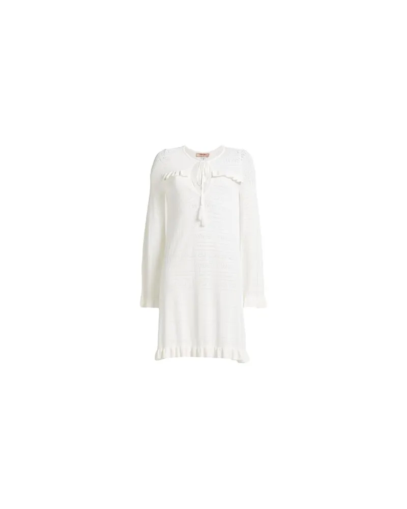 Twin-Set KLEIDER - Mini-Kleiderauf YOOX.COM Elfenbein