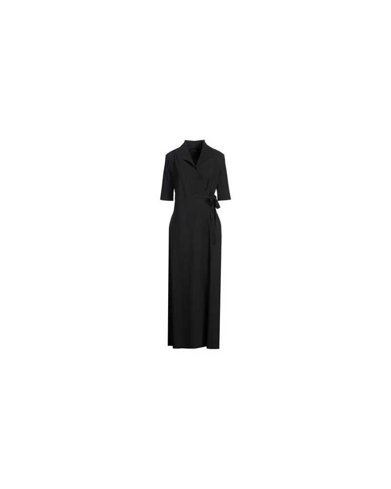 HIGH KLEIDER - Maxi-Kleiderauf YOOX.COM Schwarz