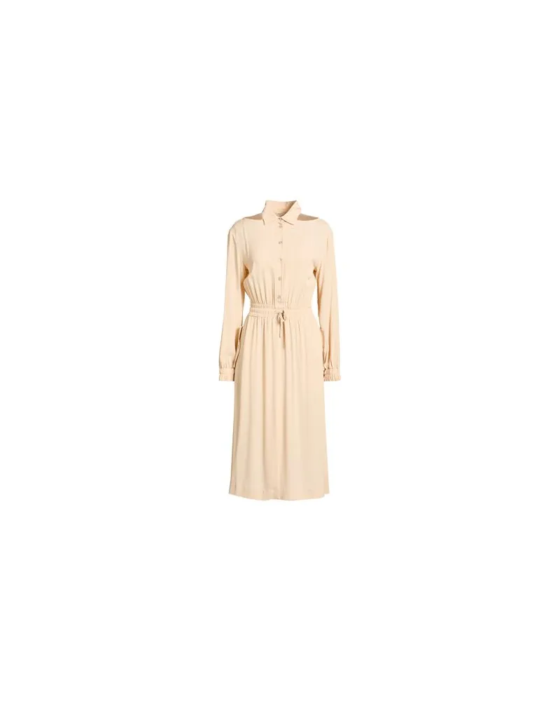 Semicouture KLEIDER - Midi-Kleiderauf YOOX.COM Beige