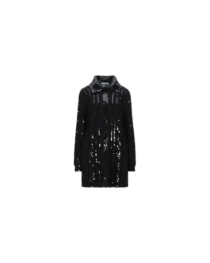 Moschino JACKEN & MÄNTEL - Jacken, Mäntel & Trenchcoatsauf YOOX.COM Schwarz