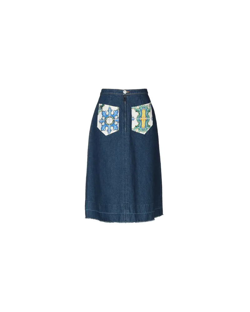 Dolce & Gabbana HOSEN & RÖCKE - Jeansröckeauf YOOX.COM Blau