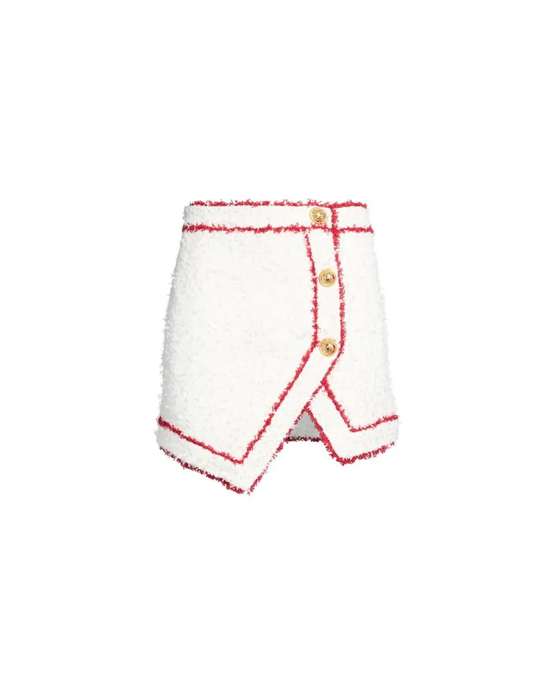 Balmain HOSEN & RÖCKE - Miniröckeauf YOOX.COM Weiß