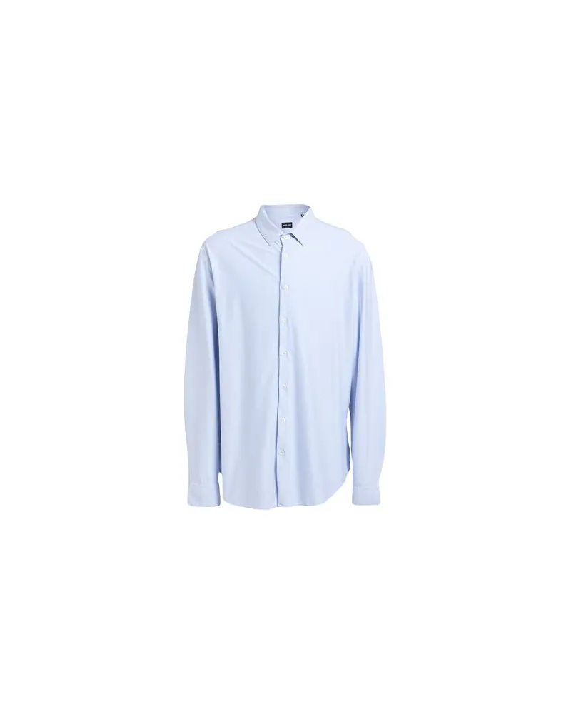 Giorgio Armani TOPS - Hemdenauf YOOX.COM Hellblau