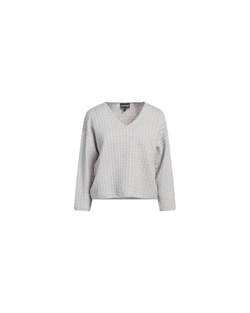 Emporio Armani STRICKWAREN - Pulloverauf YOOX.COM Hellgrau