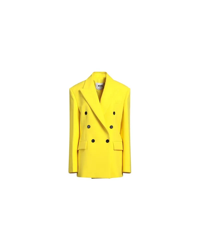 MSGM ANZÜGE und CO-ORDS - Blazersauf YOOX.COM Gelb