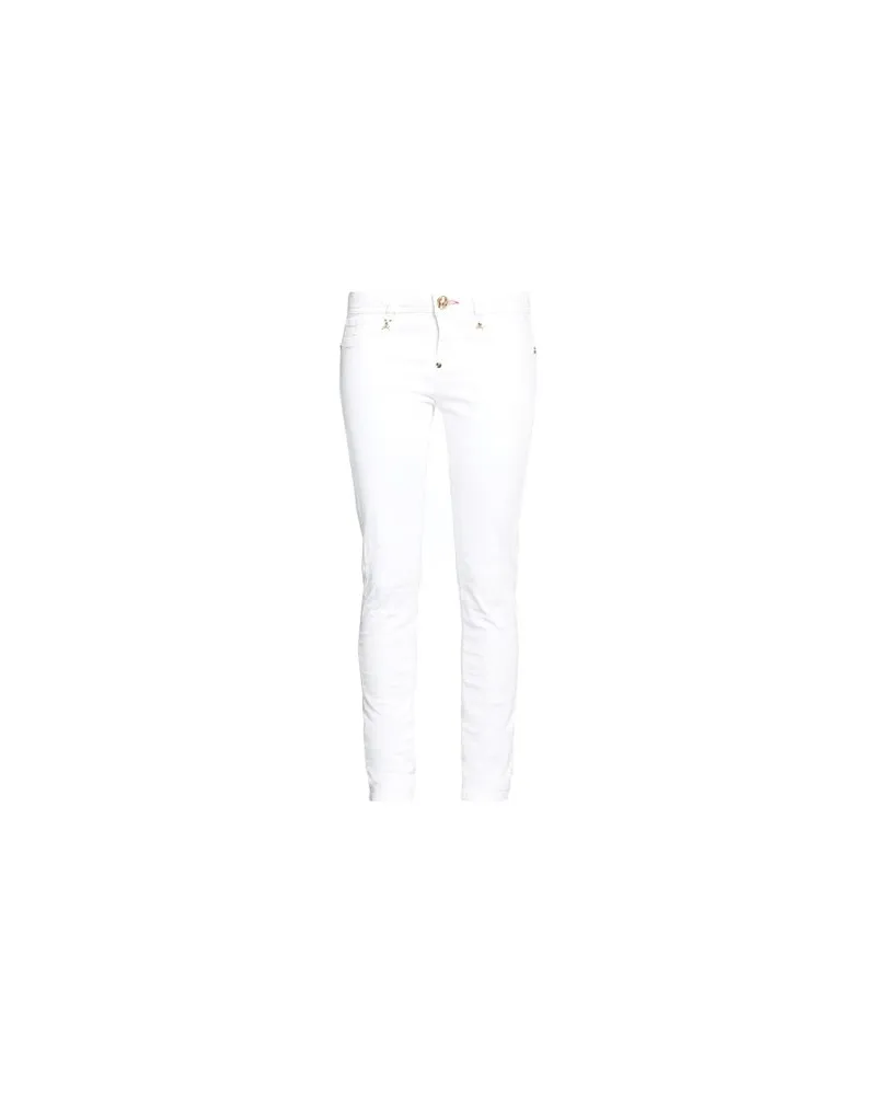 Philipp Plein HOSEN & RÖCKE - Jeanshosenauf YOOX.COM Weiß