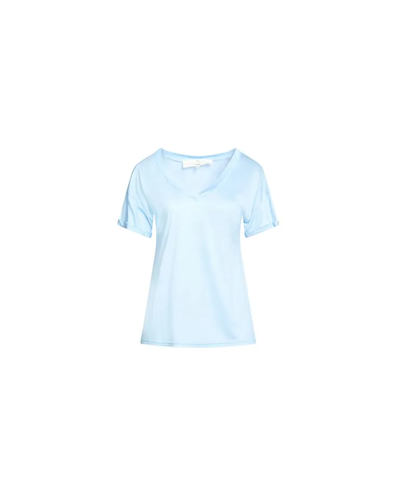 Elisabetta Franchi TOPS - T-shirtsauf YOOX.COM Himmelblau