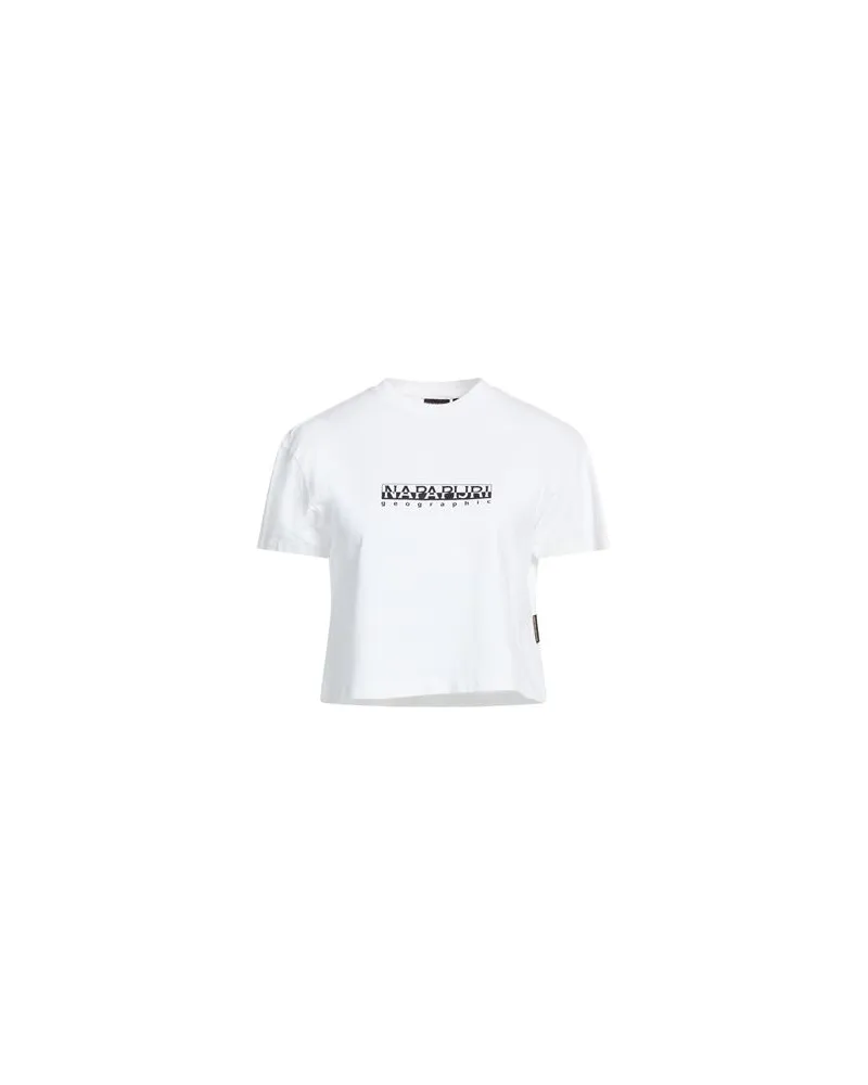 Napapijri TOPS - T-shirtsauf YOOX.COM Weiß