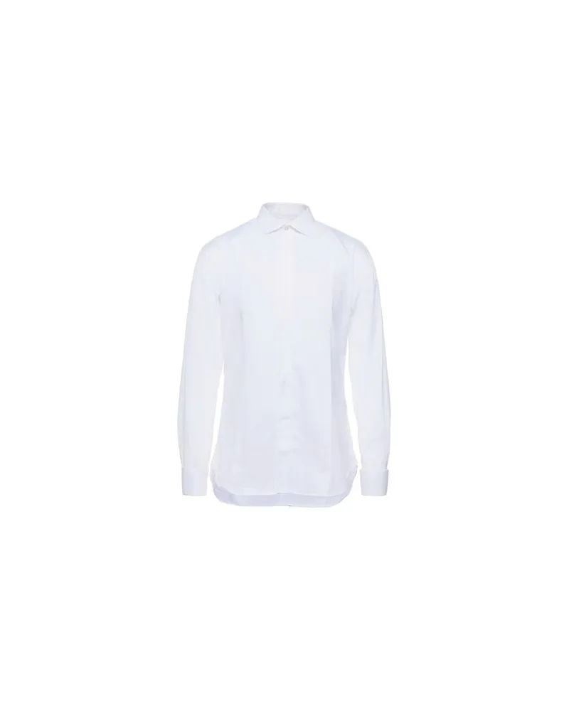 Emporio Armani TOPS - Hemdenauf YOOX.COM Weiß