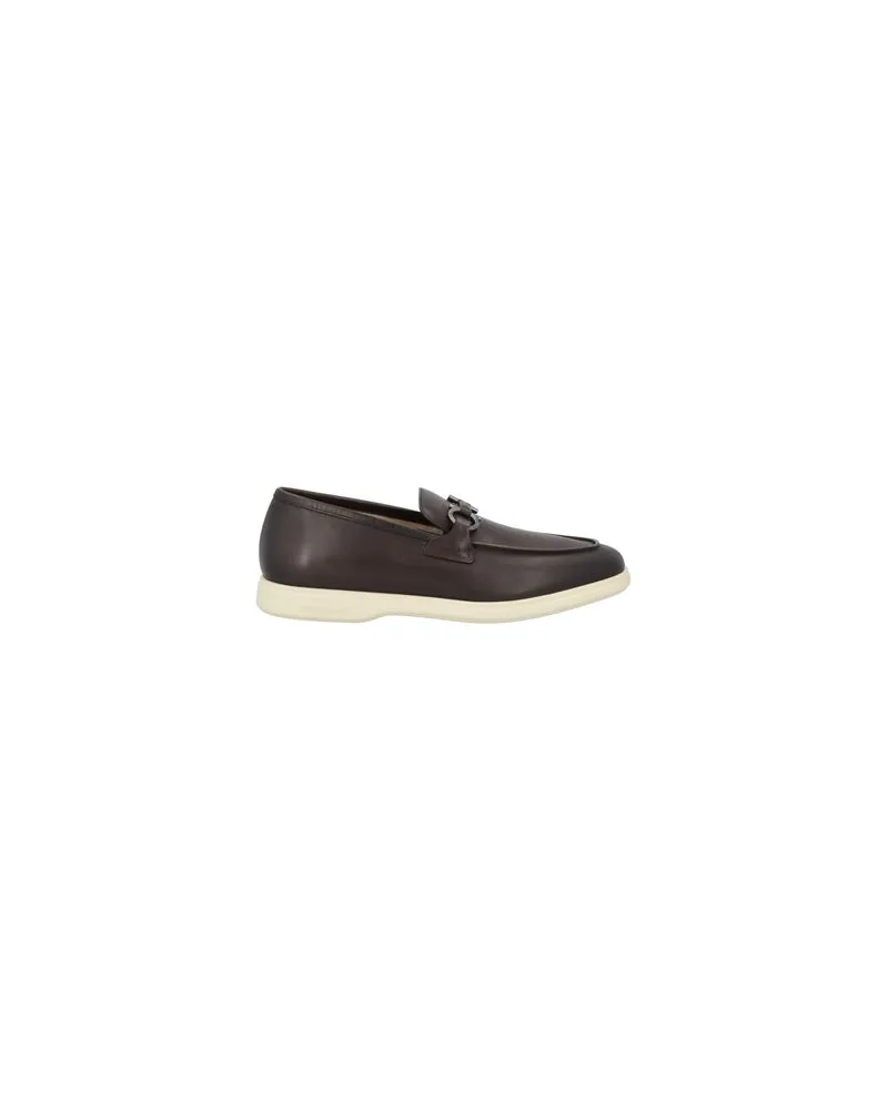 Ferragamo SCHUHE - Mokassinsauf YOOX.COM Dunkelbraun