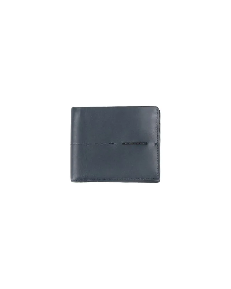 Piquadro Kleinlederwaren - Brieftaschenauf YOOX.COM Marineblau