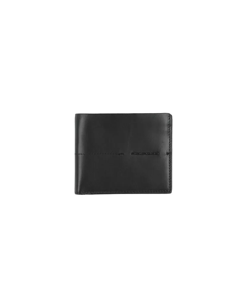 Piquadro Kleinlederwaren - Brieftaschenauf YOOX.COM Schwarz