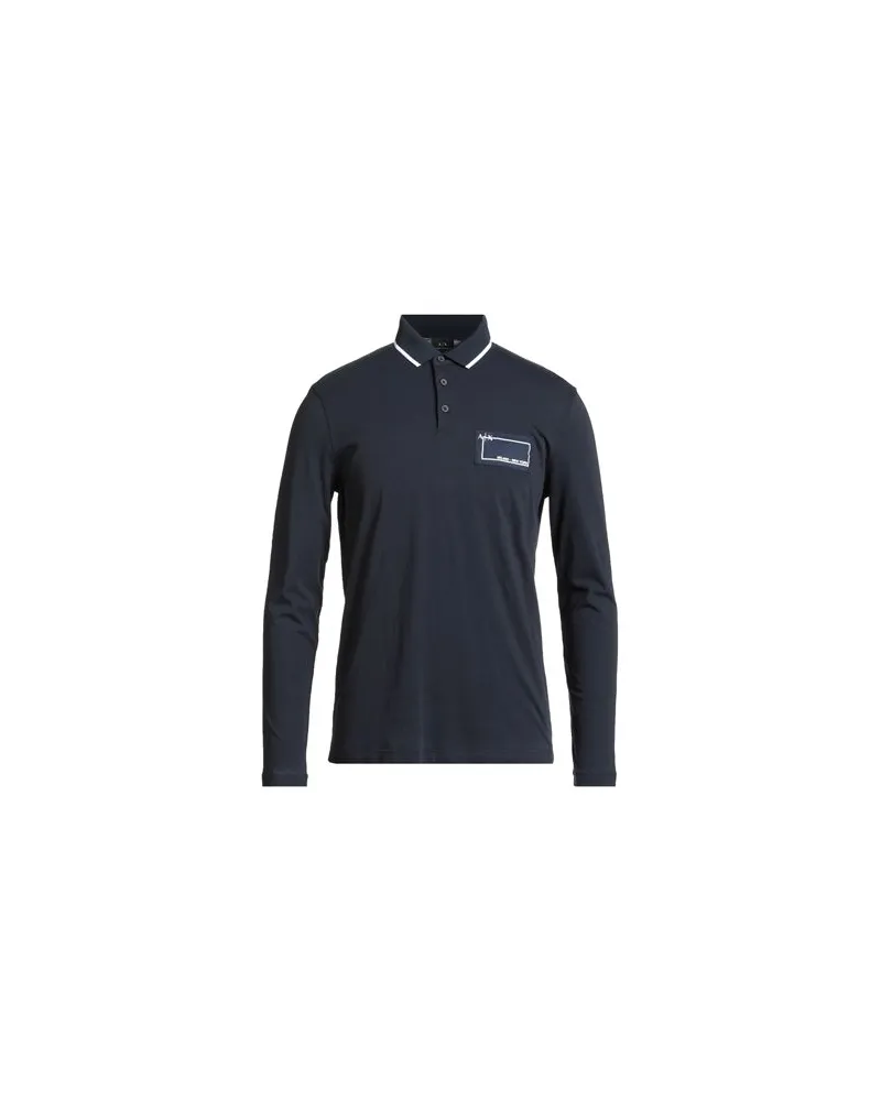 Armani Exchange TOPS - Poloshirtsauf YOOX.COM Nachtblau
