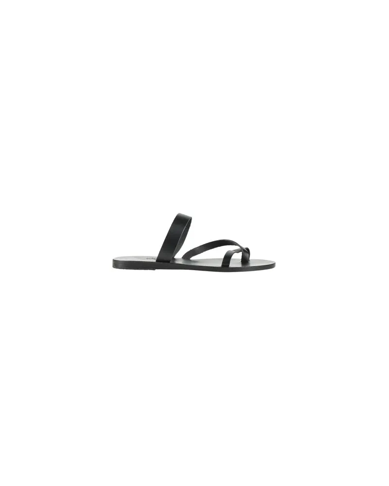 Ancient Greek Sandals SCHUHE - Zehentrennerauf YOOX.COM Schwarz