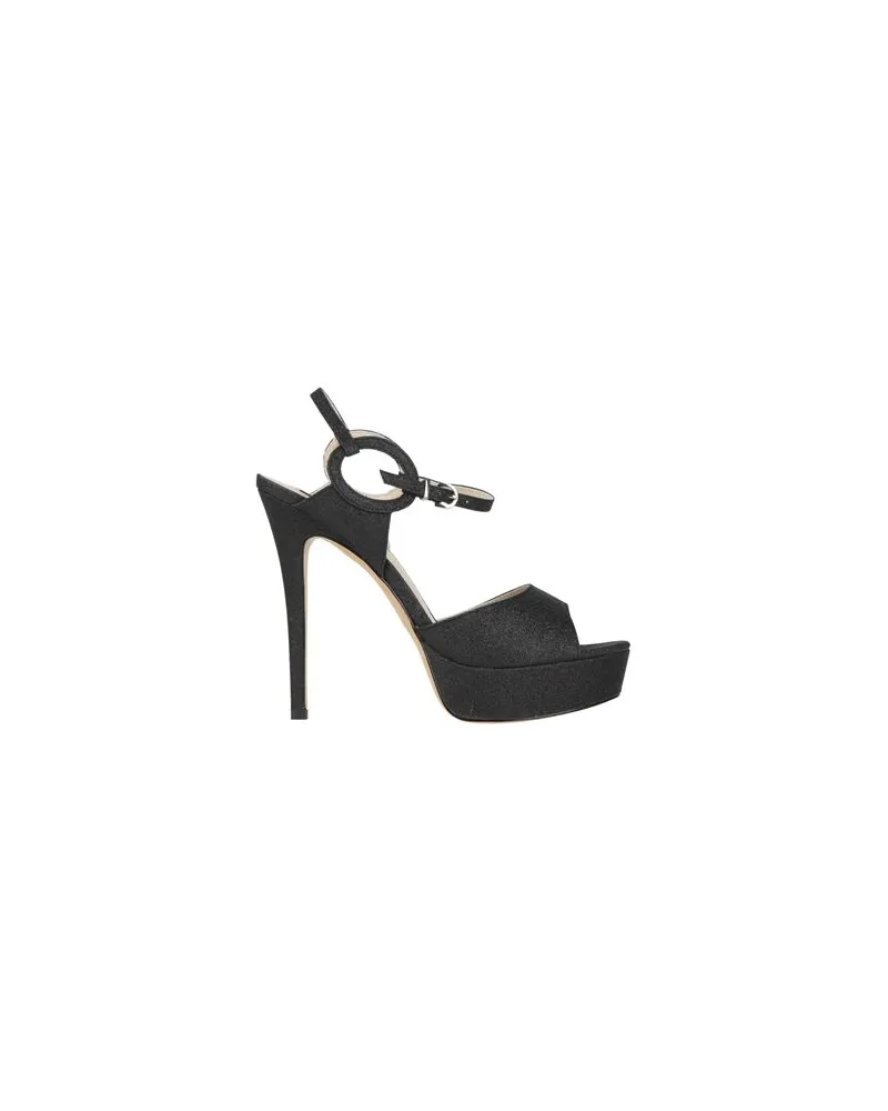 Luciano Barachini SCHUHE - Sandalenauf YOOX.COM Schwarz