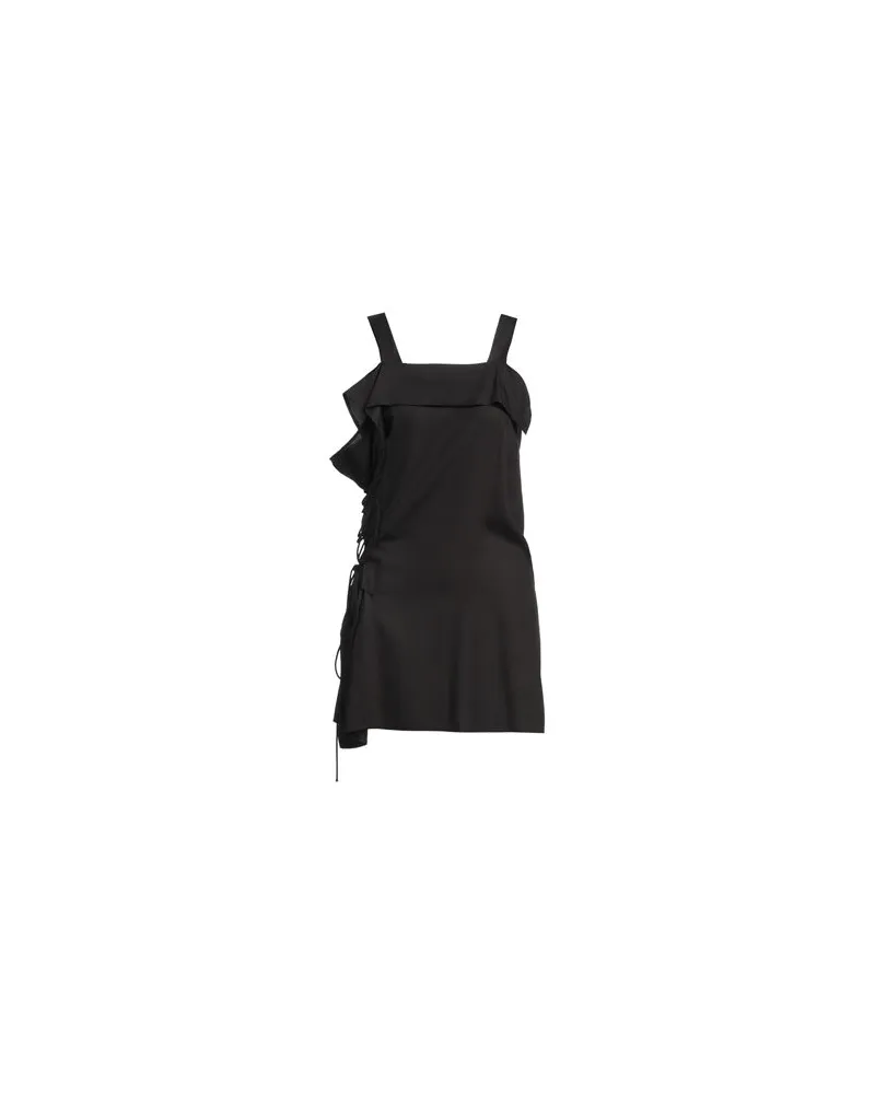 Y'S YOHJI YAMAMOTO KLEIDER - Mini-Kleiderauf YOOX.COM Schwarz