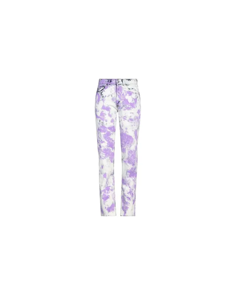 MSGM HOSEN & RÖCKE - Jeanshosenauf YOOX.COM Lila