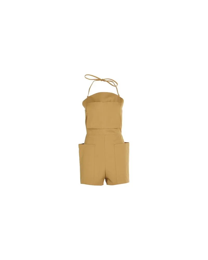Max Mara SFILATA - OVERALLS - Lange Overallsauf YOOX.COM Kamel