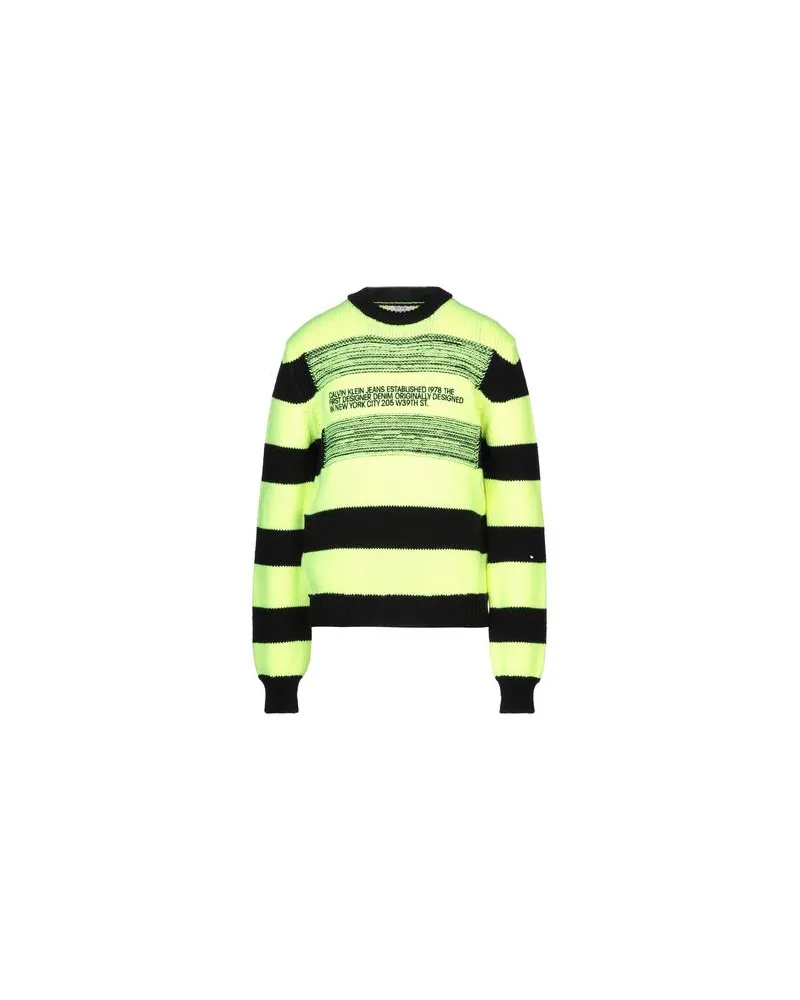Calvin Klein STRICKWAREN - Pulloverauf YOOX.COM Gelb