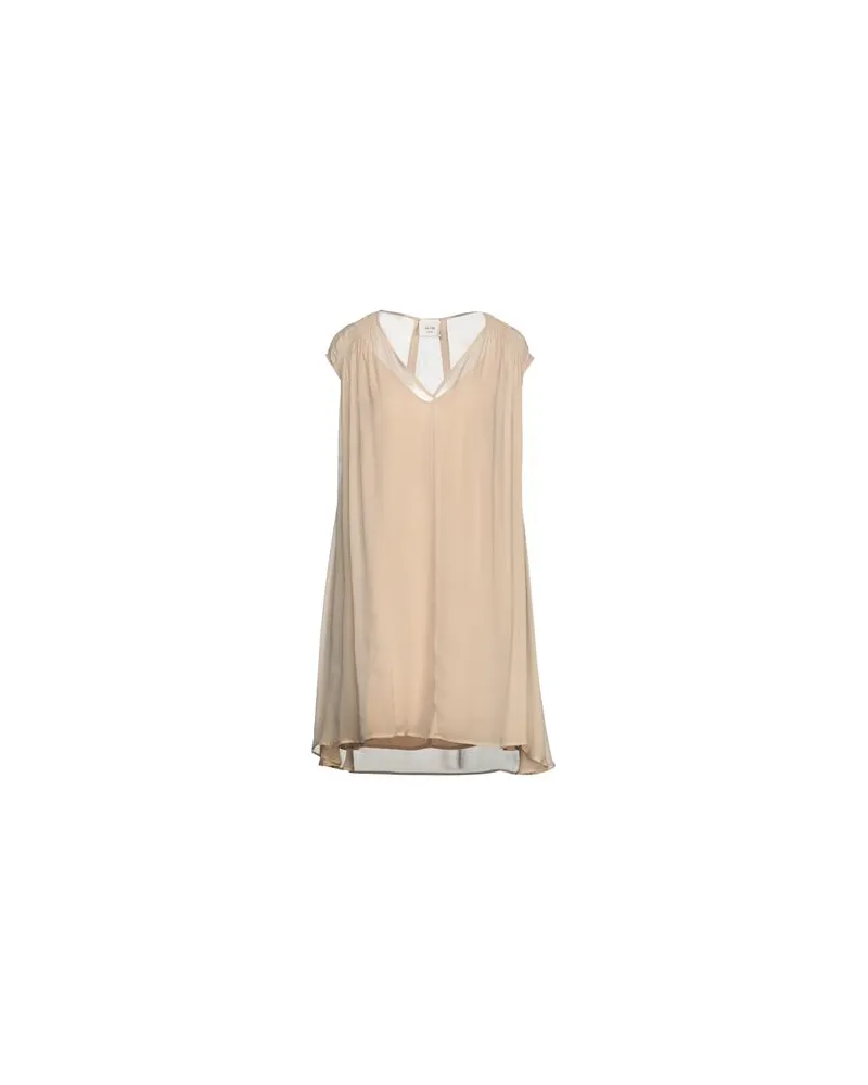 ALYSI KLEIDER - Mini-Kleiderauf YOOX.COM Beige