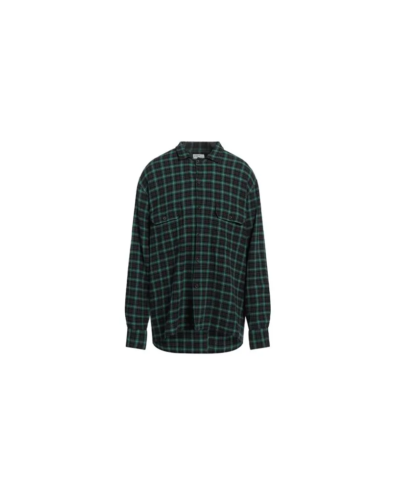 Universal Works TOPS - Hemdenauf YOOX.COM Dunkelgrün