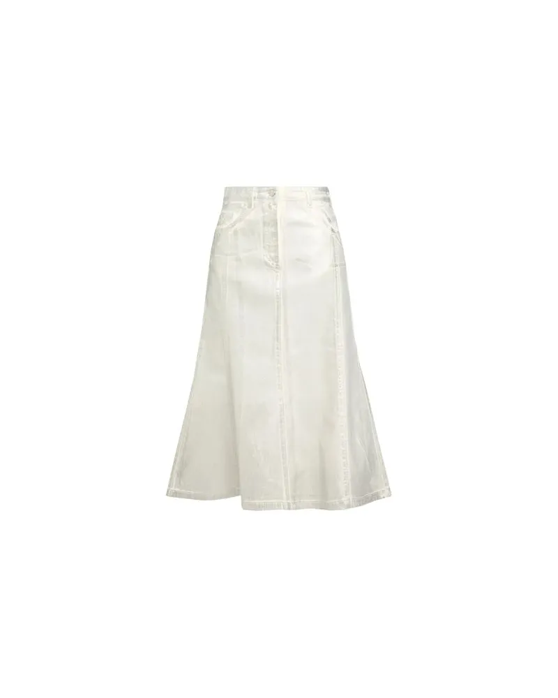 MAX&Co. CABREO - HOSEN & RÖCKE - Jeansröckeauf YOOX.COM Silber