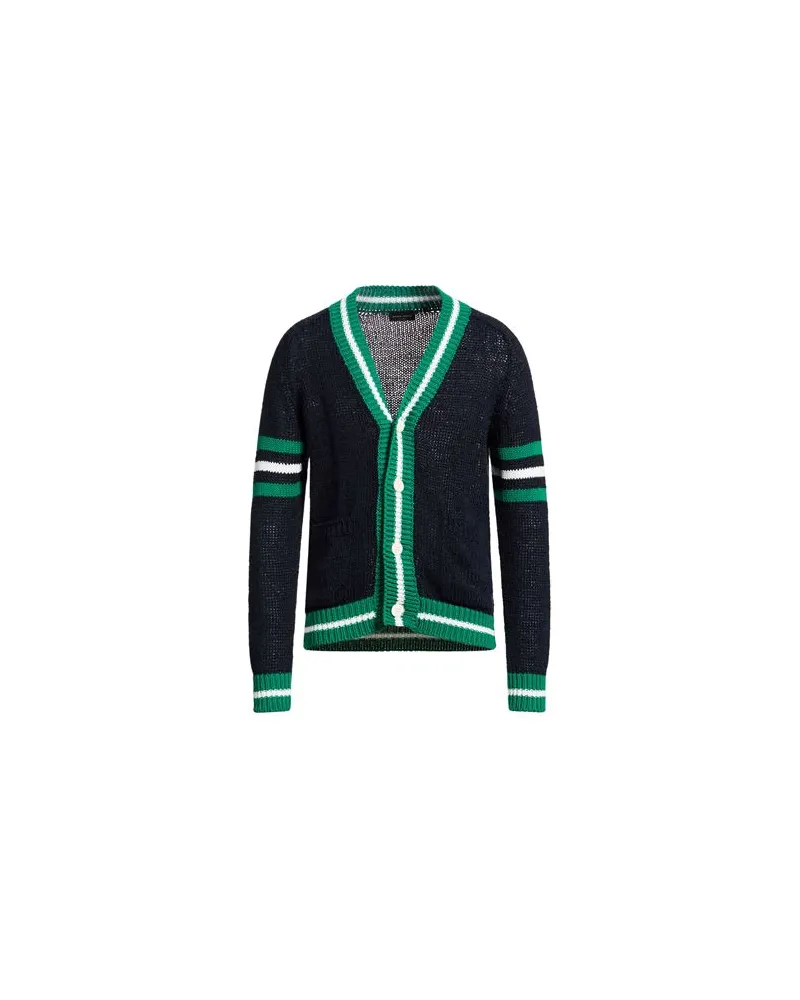 Roberto Collina STRICKWAREN - Strickjackenauf YOOX.COM Nachtblau