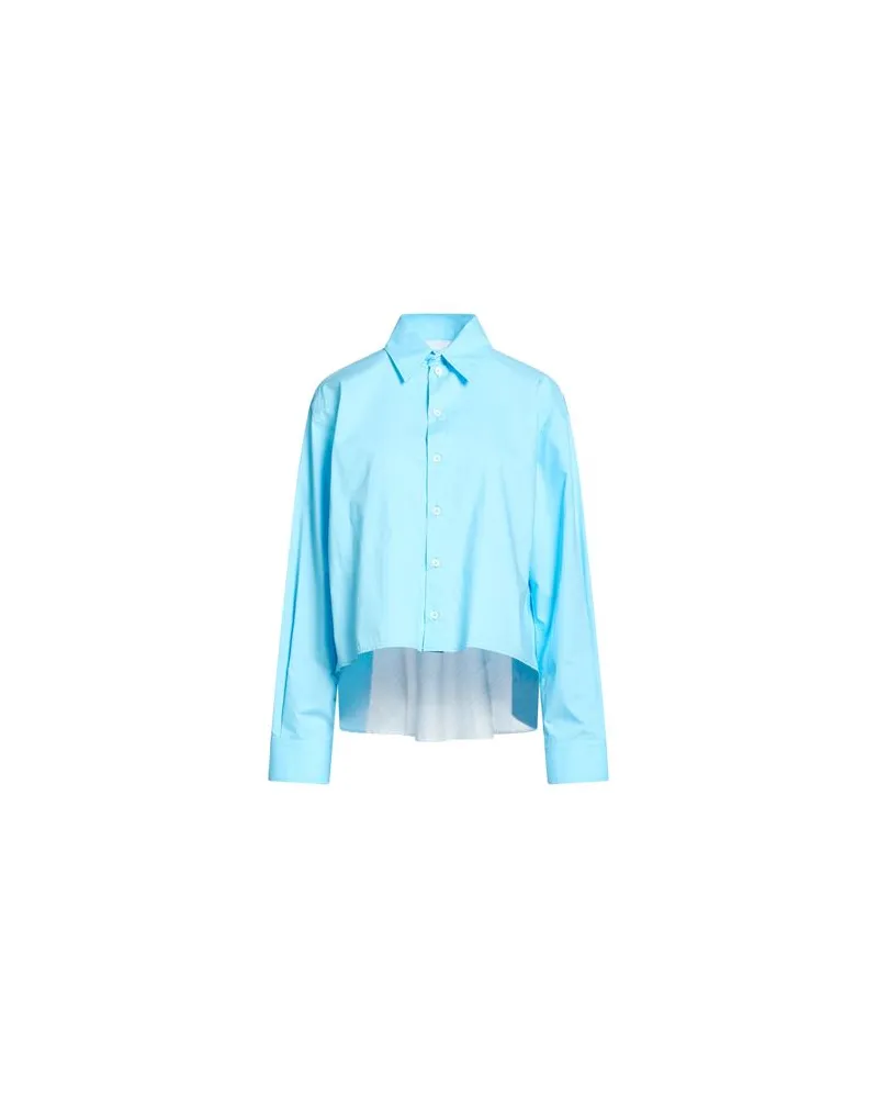 Maison Margiela TOPS - Hemdenauf YOOX.COM Hellblau