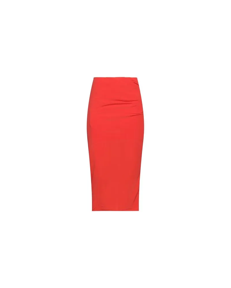 Helmut Lang HOSEN & RÖCKE - Midi-Röckeauf YOOX.COM Rot