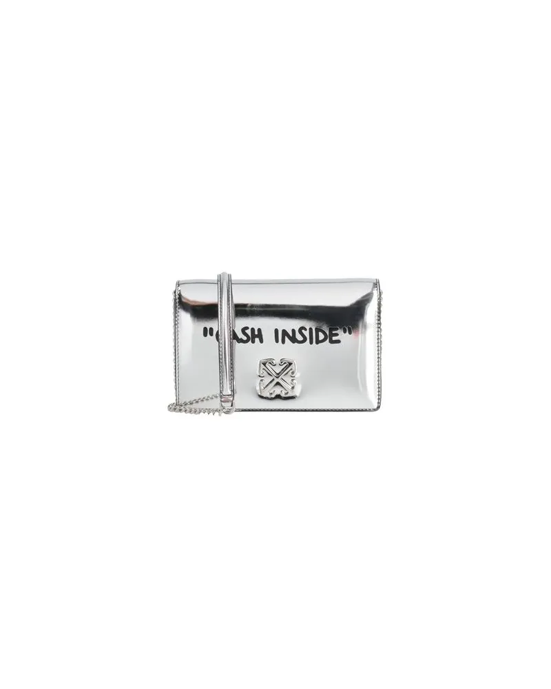 OFF-WHITE TASCHEN - Umhängetascheauf YOOX.COM Silber