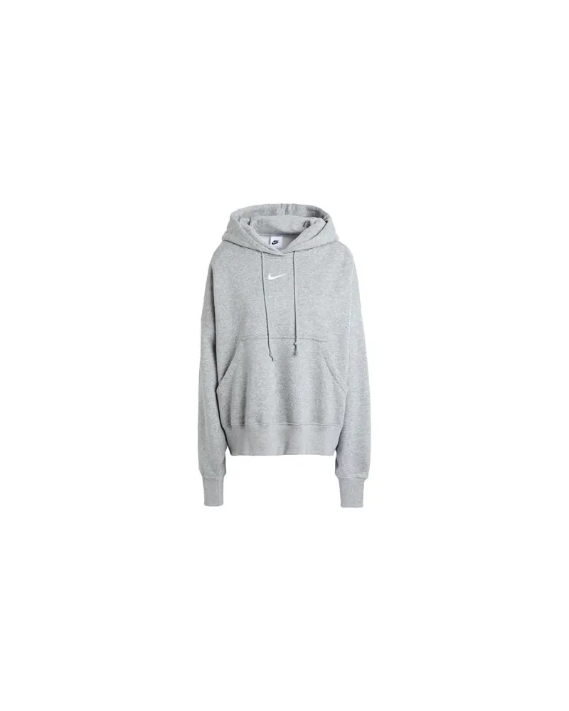 Nike W NSW PHNX FLC OOS PO HOODIE  - TOPS - Sweatshirtsauf YOOX.COM Grau