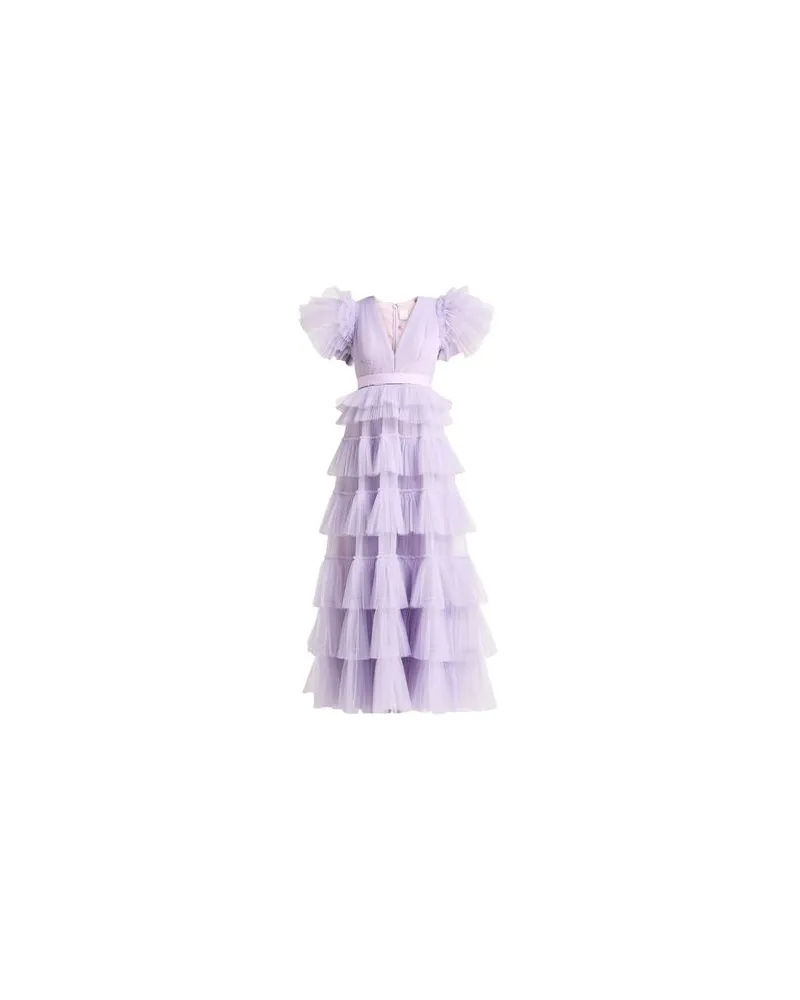 Huishan Zhang KLEIDER - Maxi-Kleiderauf YOOX.COM Lila