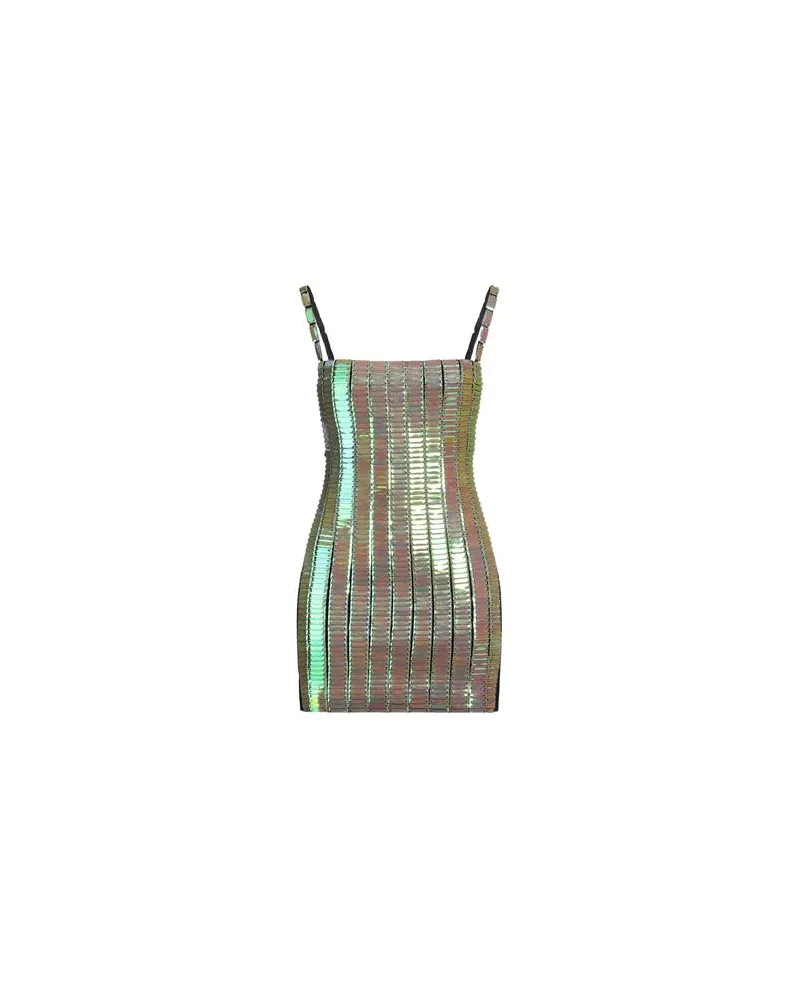 ATTICO KLEIDER - Mini-Kleiderauf YOOX.COM Säuregrün