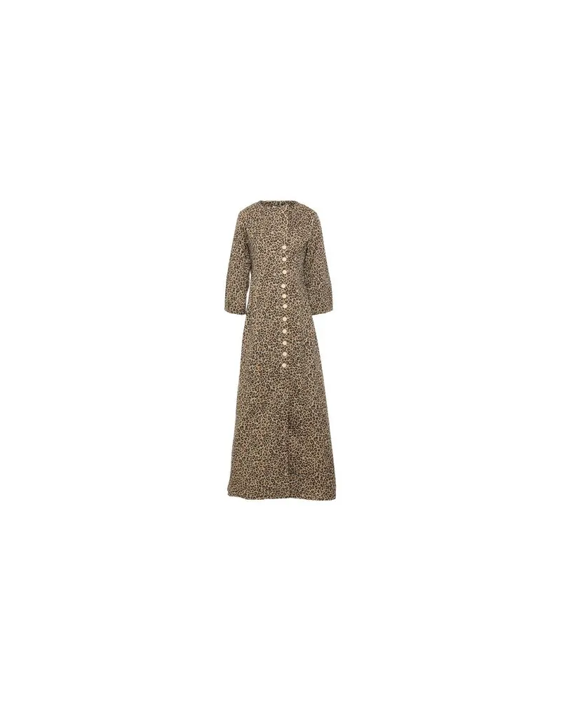 Weili Zheng KLEIDER - Maxi-Kleiderauf YOOX.COM Kamel