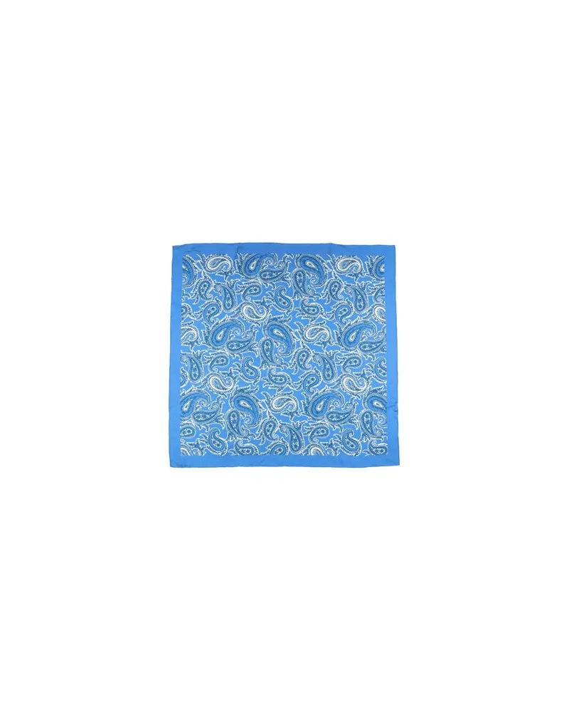 Cesare Attolini ACCESSOIRES - Schalsauf YOOX.COM Azurblau