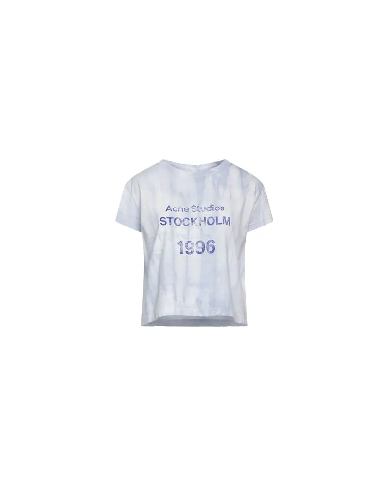 Acne Studios TOPS - T-shirtsauf YOOX.COM Hellblau