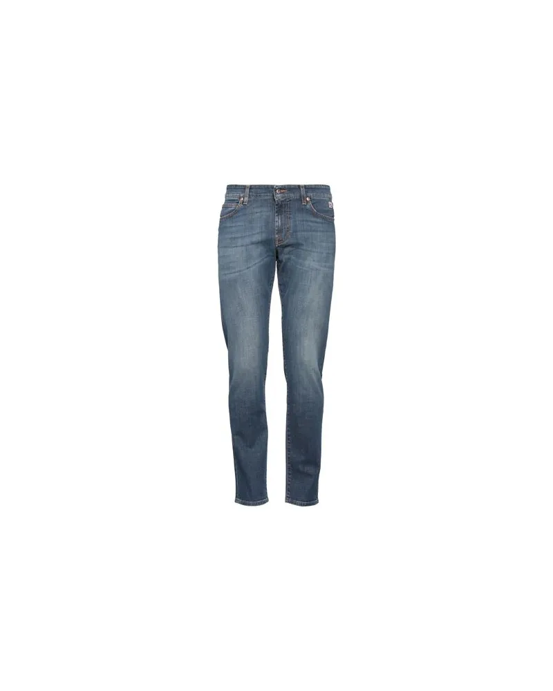 Roy Roger's HOSEN & RÖCKE - Jeanshosenauf YOOX.COM Blau