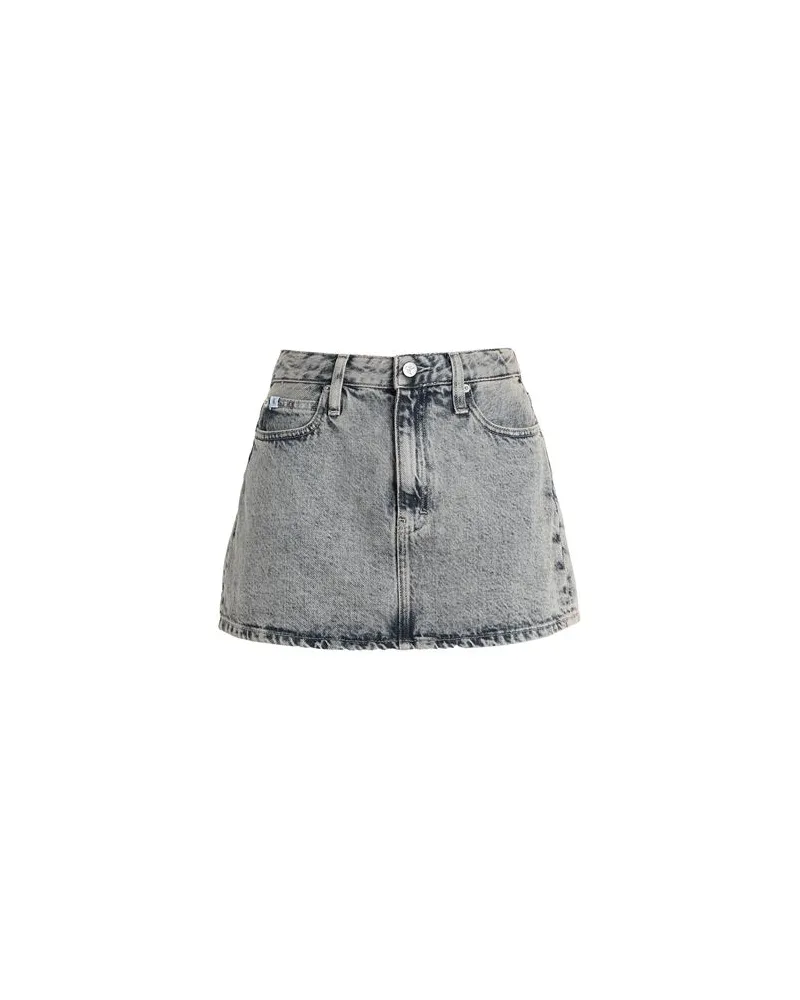 Calvin Klein HOSEN & RÖCKE - Jeansröckeauf YOOX.COM Blau